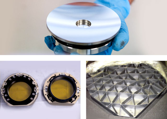 Space optics components and subsystems Space optics components and subsystems